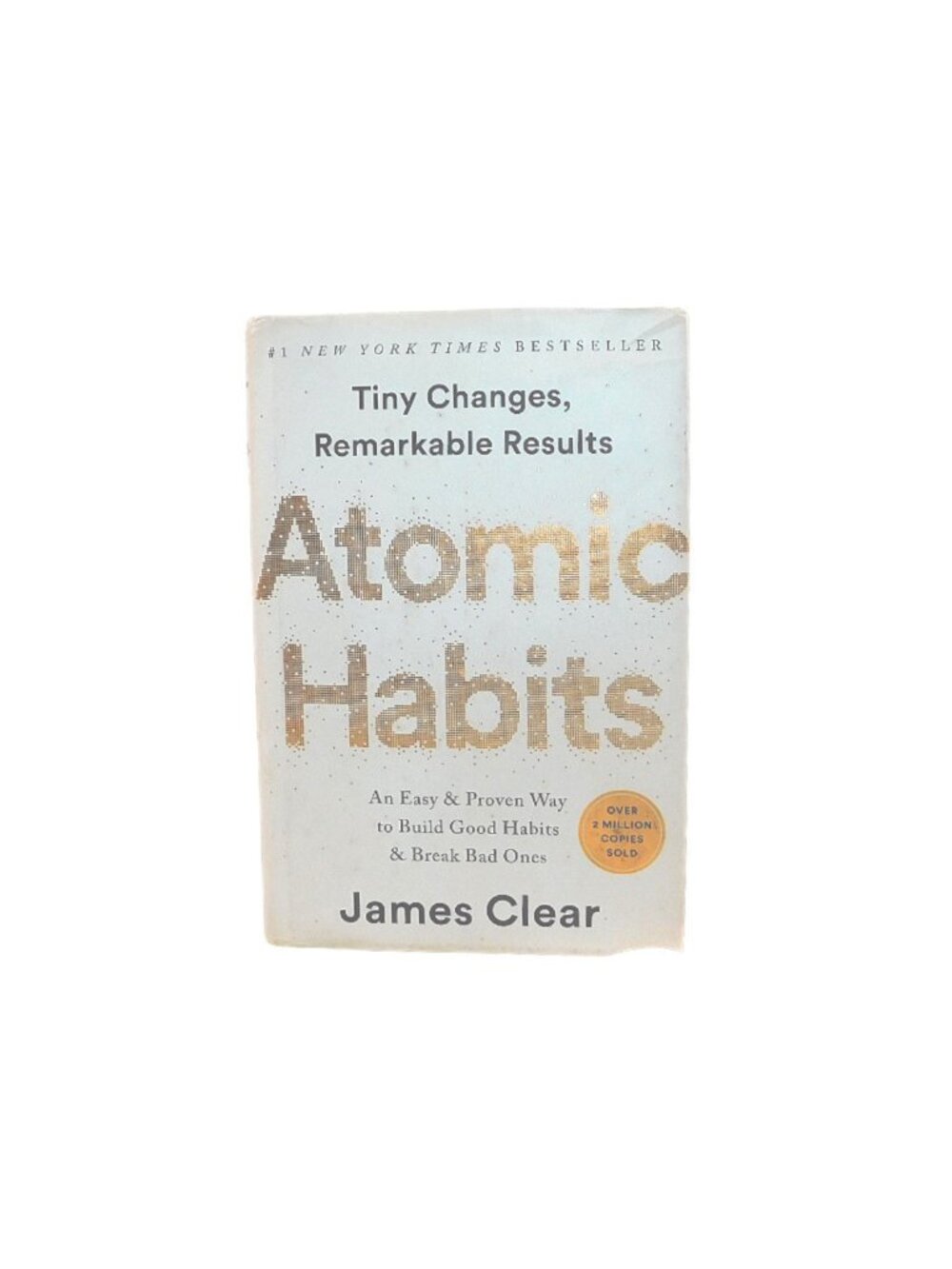 Atomic Habits by James Clear Hardcover Book Self Help Motivation